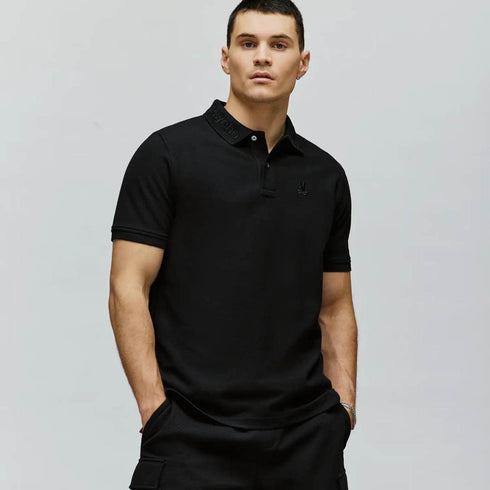 POLO NEGRO CYRUS PSYCHO BUNNY